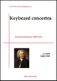 Concerto in B-flat major, BWV 982 piano sheet music cover